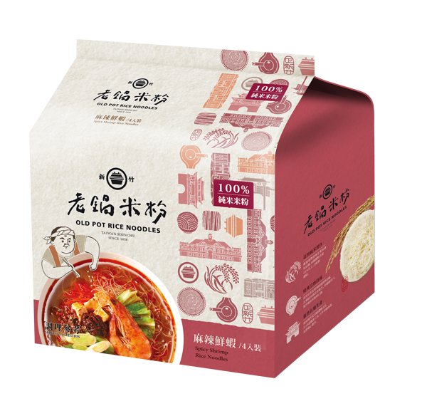 純米麻辣鮮蝦風味湯米粉 2