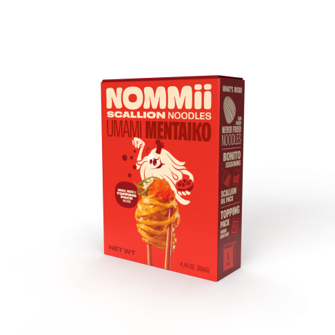 明太子乾拌麵UMAMI MENTAIKO SCALLION NOODLES 1